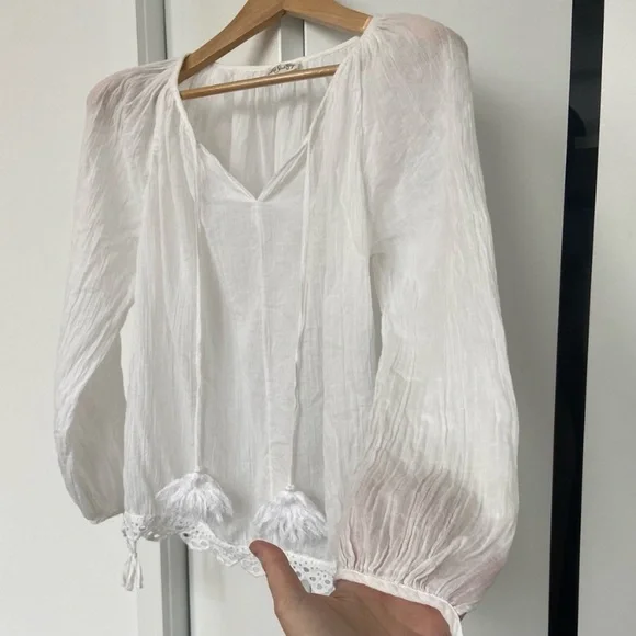 LoveShackFancy - Peasant Top & Skirt Matching Set - Size Small - NWT